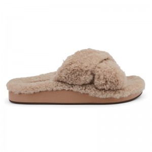 Olukai Hila Heu Womens Slippers Brown Canada | N5Q-8453