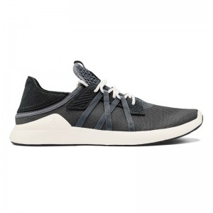 Olukai Holo Mens Athletic Shoes Deep Grey Canada | G8D-9295