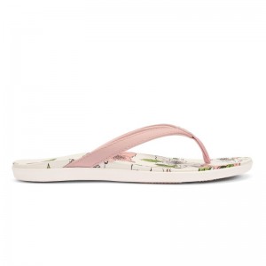 Olukai Ho'ōpio Hau Womens Beach Sandals Pink Canada | Y9N-2801