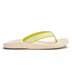 Olukai Kōko'o Mens Beach Sandals Off White Canada | Y9Y-7189