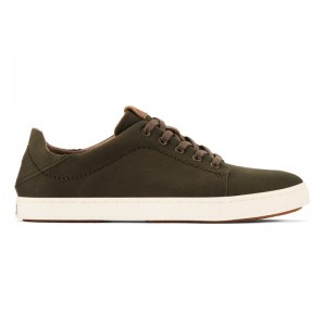 Olukai Pehuea Lī Womens Sneakers Olive Canada | Z8A-4283