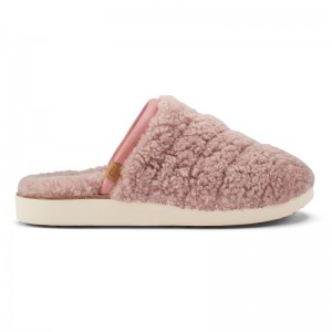 Olukai Pūpū Mua Womens Slippers Pink Canada | S1U-4630