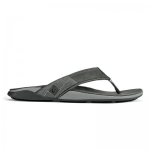 Olukai Tuahine Mens Beach Sandals Grey Canada | P8R-0661