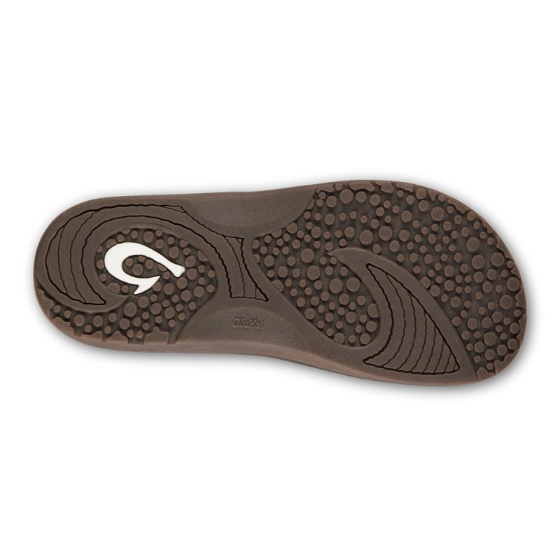 Olukai Hokua Mens Beach Sandals Brown Canada | K8P-1947