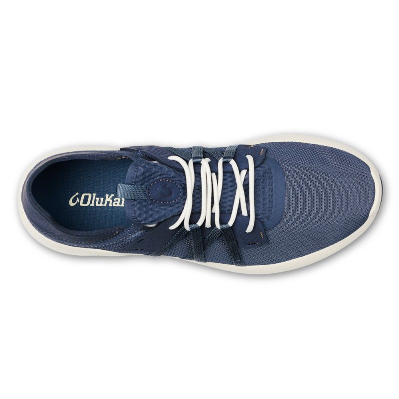 Olukai Holo Mens Athletic Shoes Indigo / White Canada | Z4Q-4929