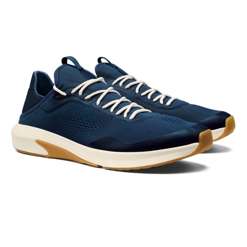 Olukai Kāholo Mens Athletic Shoes Navy Canada | S3Z-1544