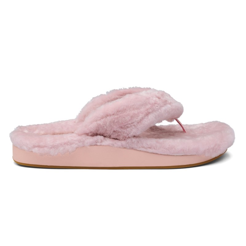 Olukai Kīpe\'a Heu Womens Slippers Pink Canada | D5E-3386