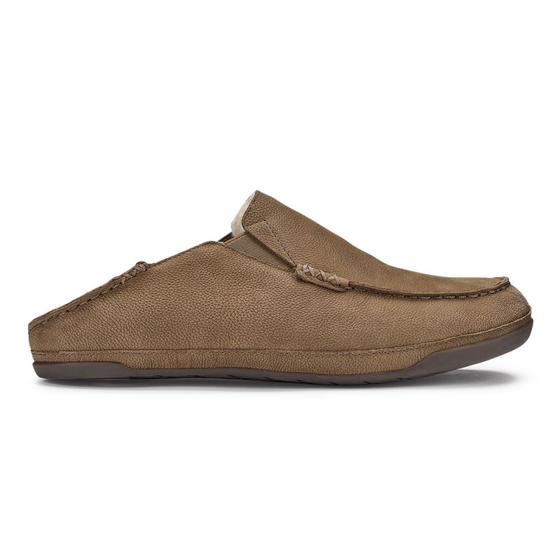 Olukai Kīpuka Hulu Mens Slippers Brown Canada | G7H-6638