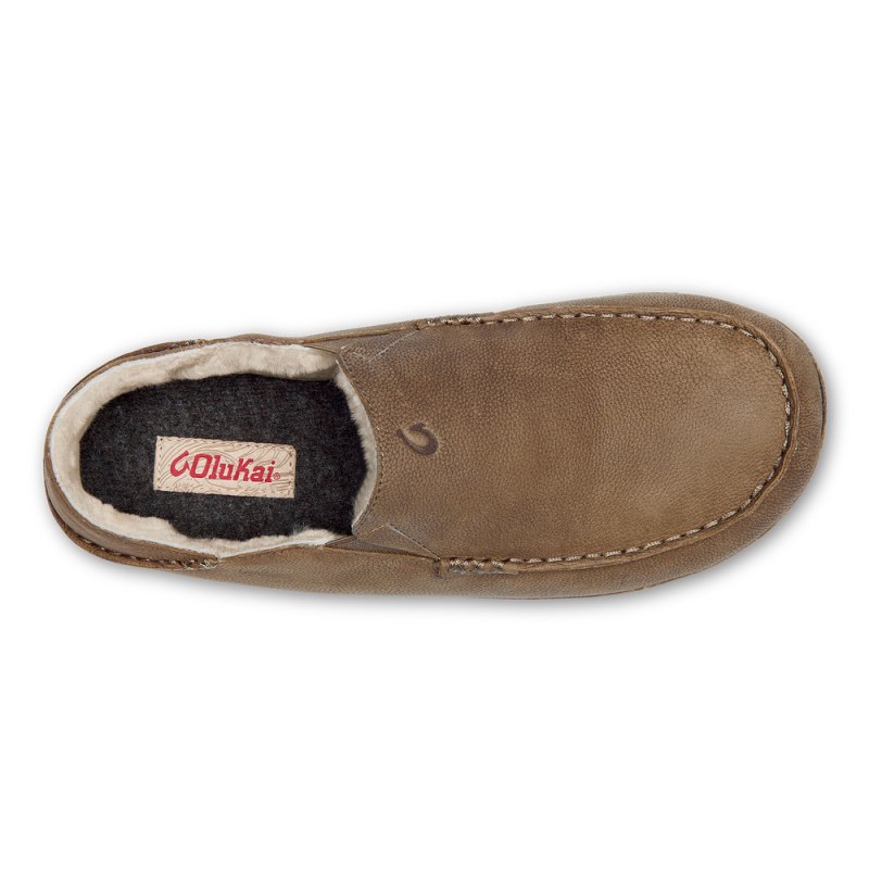 Olukai Kīpuka Hulu Mens Slippers Brown Canada | G7H-6638