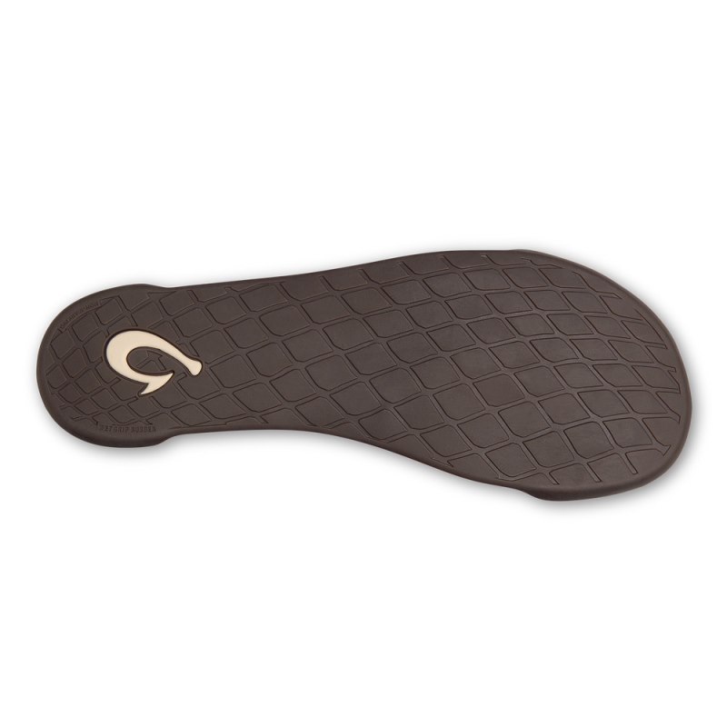 Olukai Kīpuka Hulu Mens Slippers Brown Canada | G7H-6638