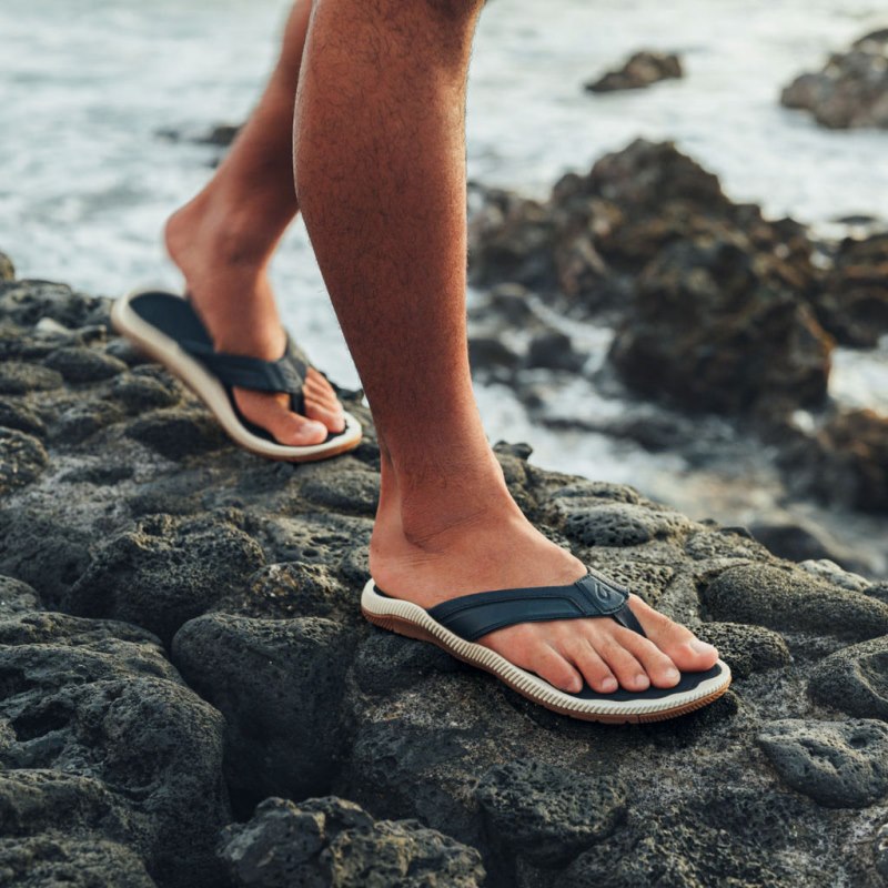 Olukai Kūkulu Mens Beach Sandals Blue Canada | F2X-7757