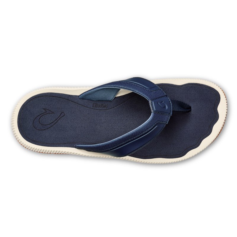 Olukai Kūkulu Mens Beach Sandals Blue Canada | F2X-7757