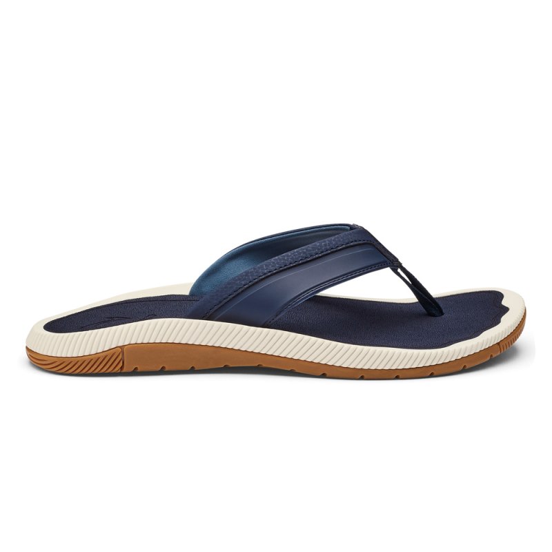 Olukai Kūkulu Mens Beach Sandals Blue Canada | F2X-7757