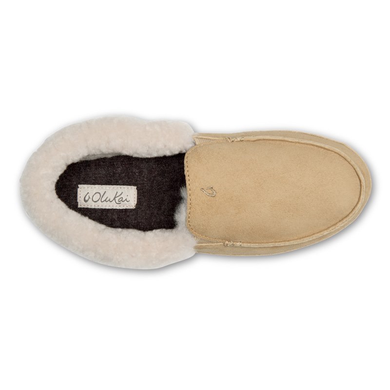 Olukai Ku'una Womens Slippers Gold Brown Canada | V2S-7603