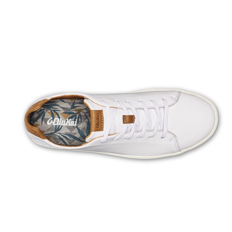 Olukai Lae'ahi Lī 'Ili Mens Sneakers White Canada | H1I-9006