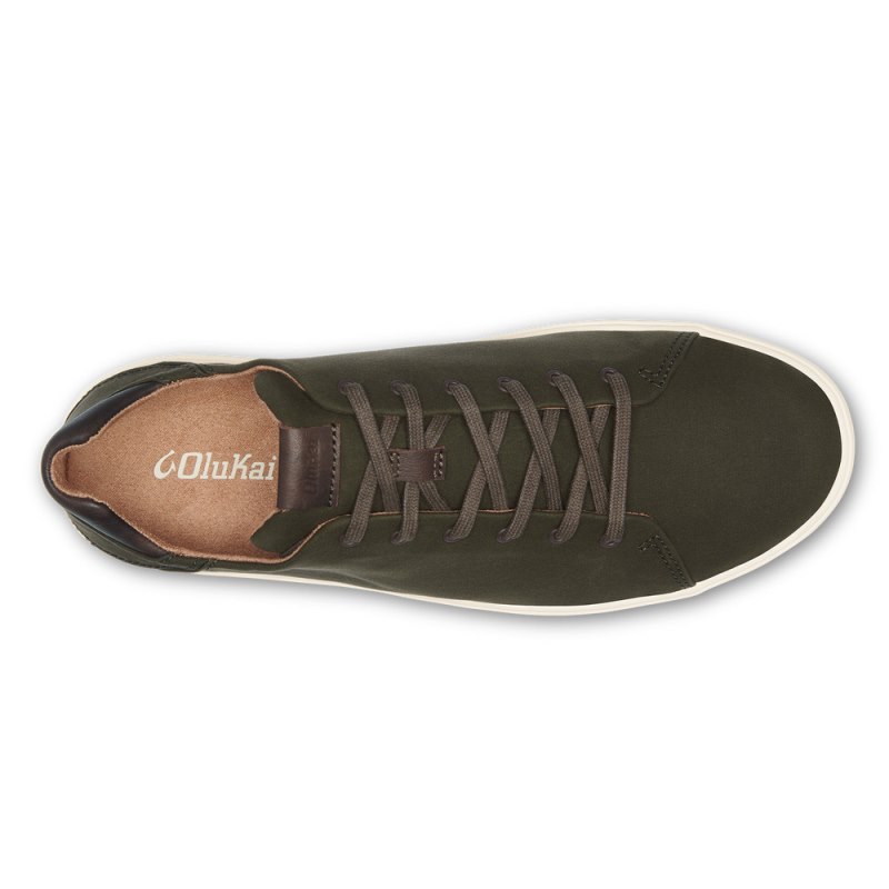 Olukai Lae'ahi Lī Mens Sneakers Olive Canada | P7F-7480