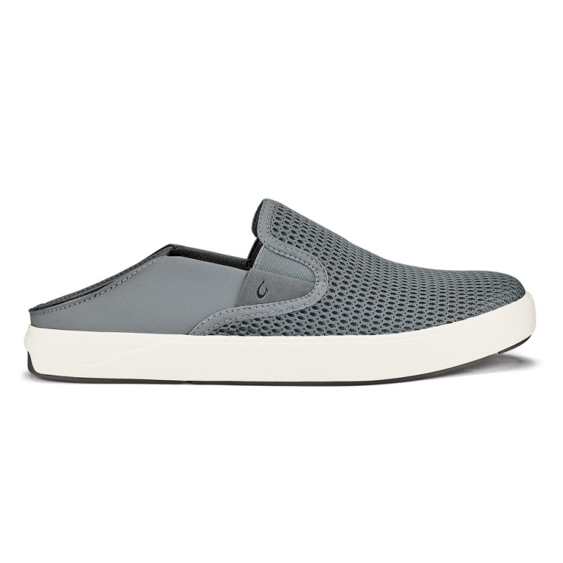 Olukai Lae'ahi Mens Slip On Shoes Grey Canada | H7I-5515