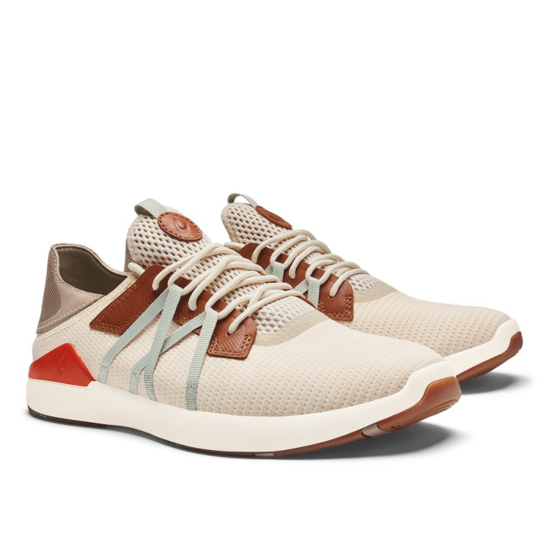 Olukai Mio Lī Mens Athletic Shoes Beige / Brown Canada | N5W-6741