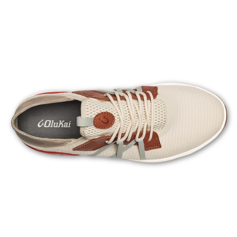 Olukai Mio Lī Mens Athletic Shoes Beige / Brown Canada | N5W-6741