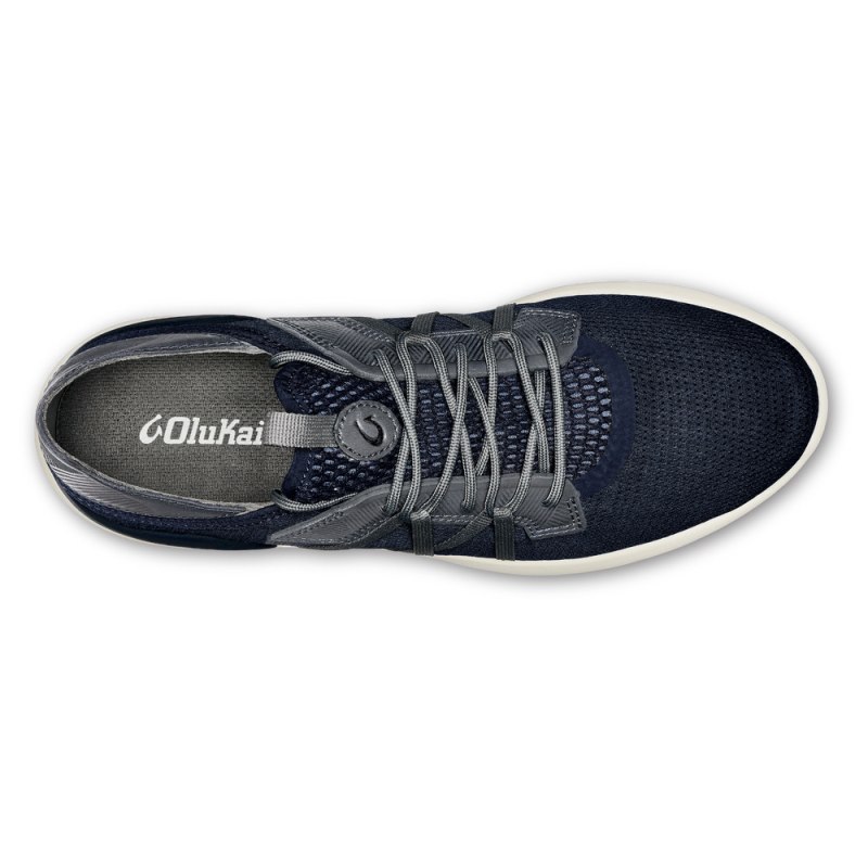 Olukai Mio Lī Mens Athletic Shoes Blue / Deep Grey Canada | H0D-3119