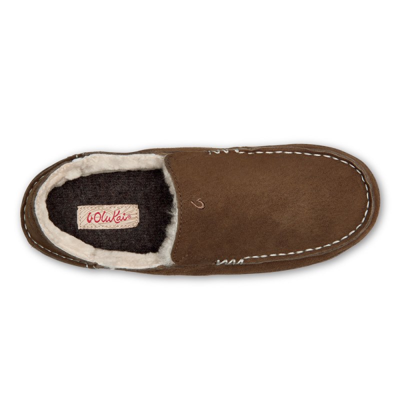 Olukai Nohea Slipper Womens Slippers Brown Canada | A2J-9351