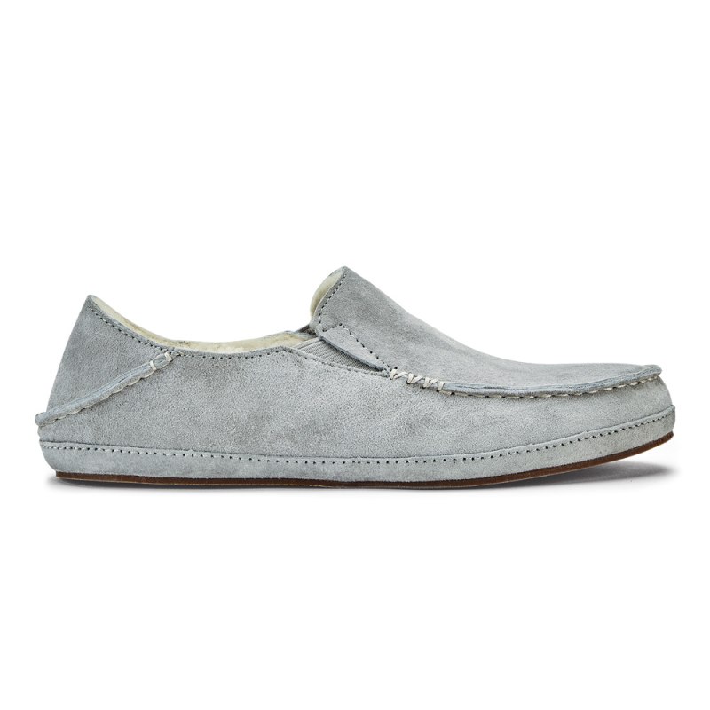 Olukai Nohea Slipper Womens Slippers Grey Canada | T1D-3074