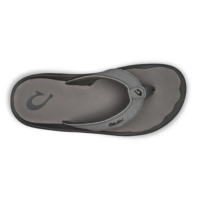 Olukai Ohana Mens Beach Sandals Grey Canada | X7W-4064