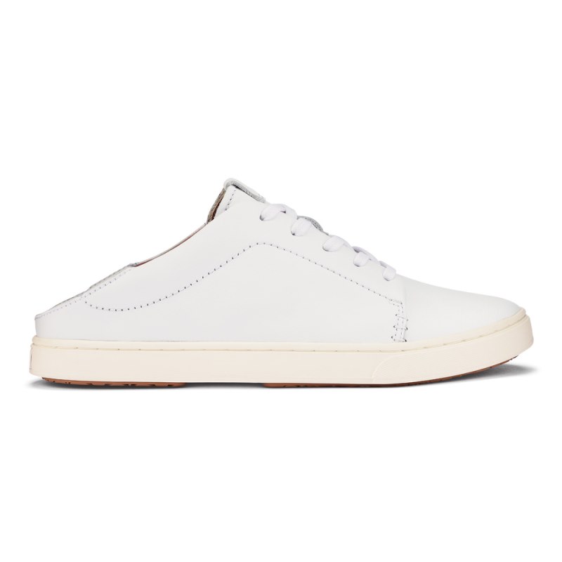 Olukai Pehuea Lī 'Ili Womens Sneakers White Canada | N5I-0253