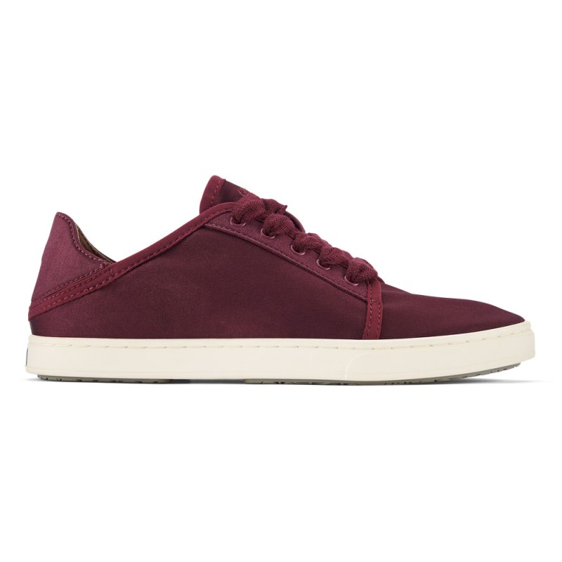 Olukai Pehuea Lī Lānui Womens Sneakers Claret Canada | R6I-0069