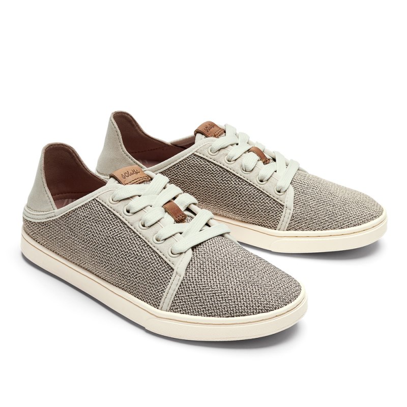 Olukai Pehuea Lī Womens Sneakers Beige Canada | L7R-5988