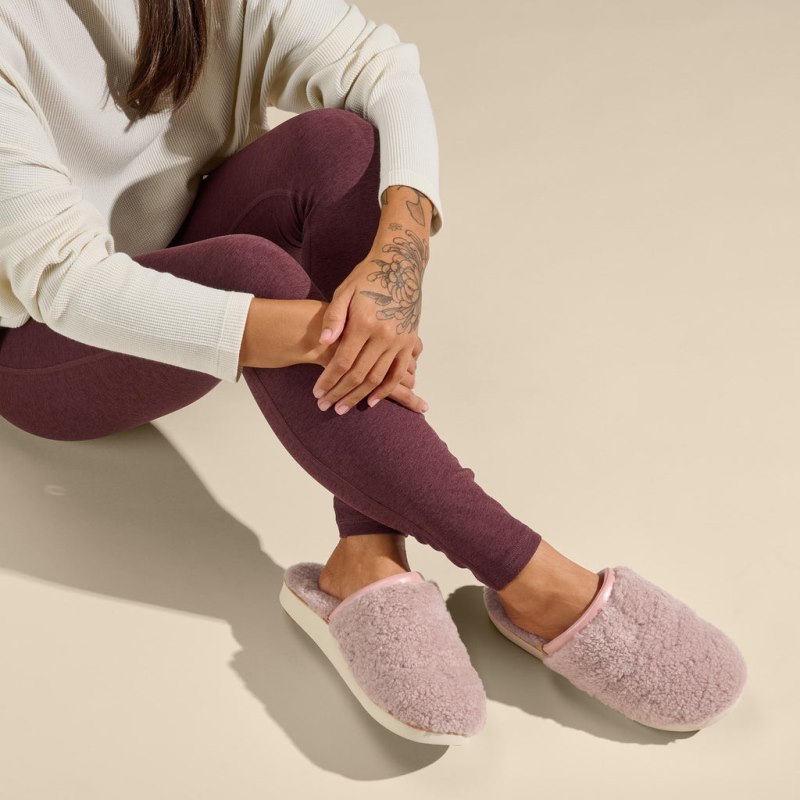 Olukai Pūpū Mua Womens Slippers Pink Canada | S1U-4630