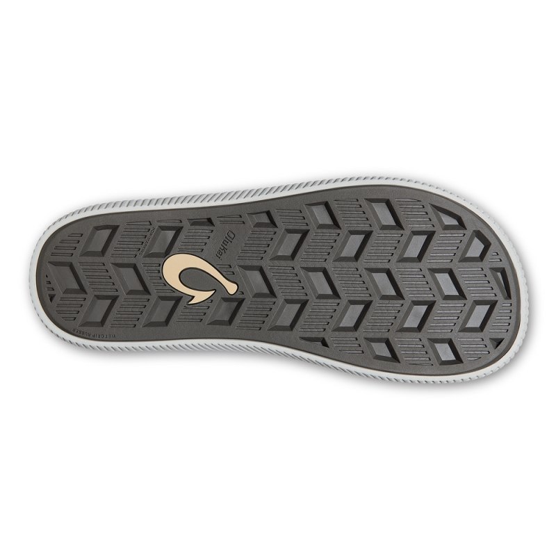 Olukai Ulele Mens Beach Sandals Grey Canada | Q6W-5375