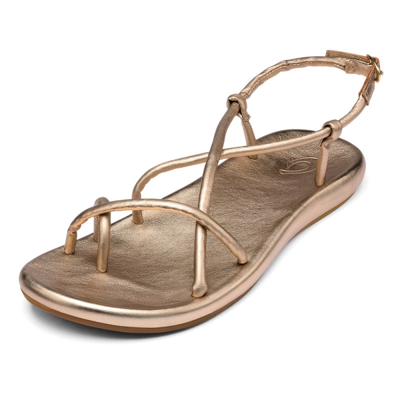 Olukai Waiau Womens Sandals Gold Canada | L6E-0669